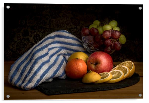 Classic Fruit Acrylic by Kelly Bailey