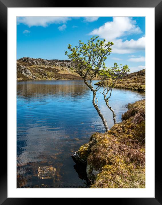Loch Dubh, Cromor, Isle of Lewis Framed Mounted Print by Photimageon UK
