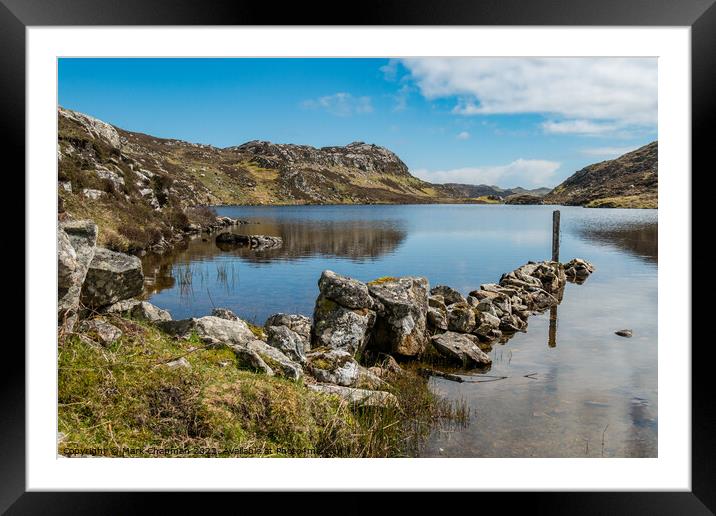 Loch Dubh, Cromor, Isle of Lewis Framed Mounted Print by Photimageon UK