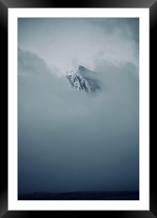 Outdoor mountain Framed Mounted Print by Simon Johnson