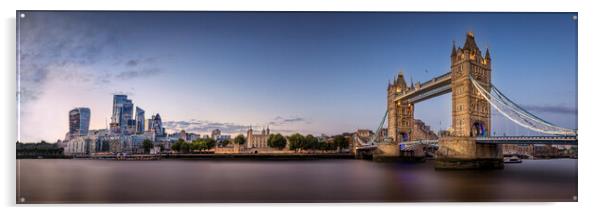 London Timeless Skyline Acrylic by Alan Le Bon