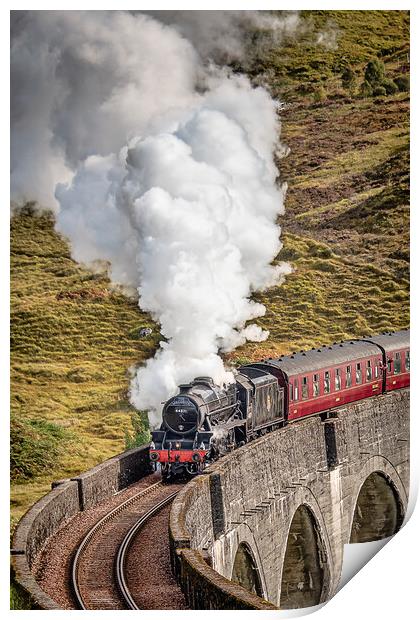 Majestic Journey through Scotland Print by Alan Tunnicliffe
