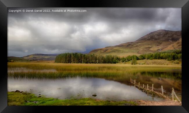 Loch Cill Chriosd, Skye, Scotland Framed Print by Derek Daniel