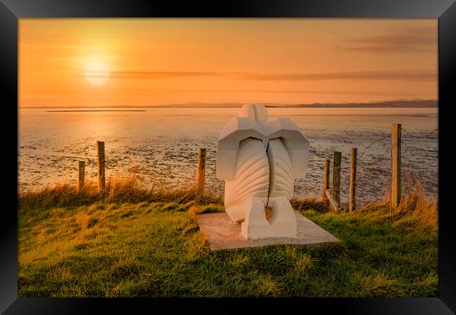 The Praying Shell Framed Print by Keith Douglas