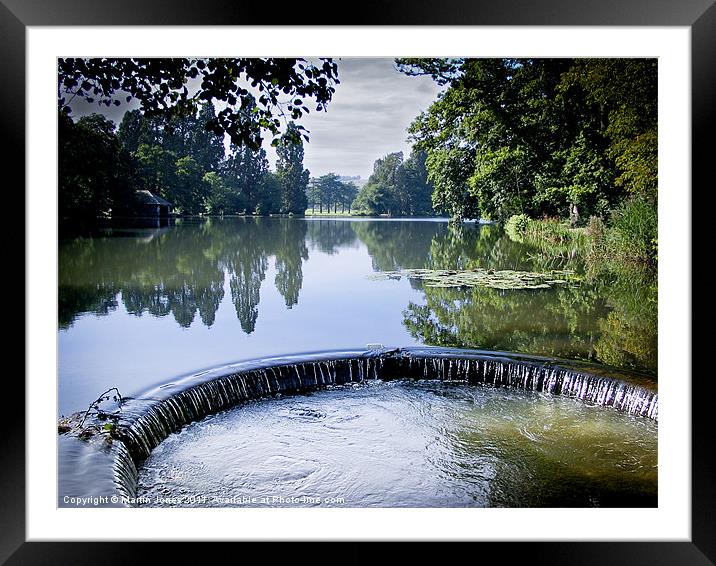 Circle on the water Framed Mounted Print by K7 Photography