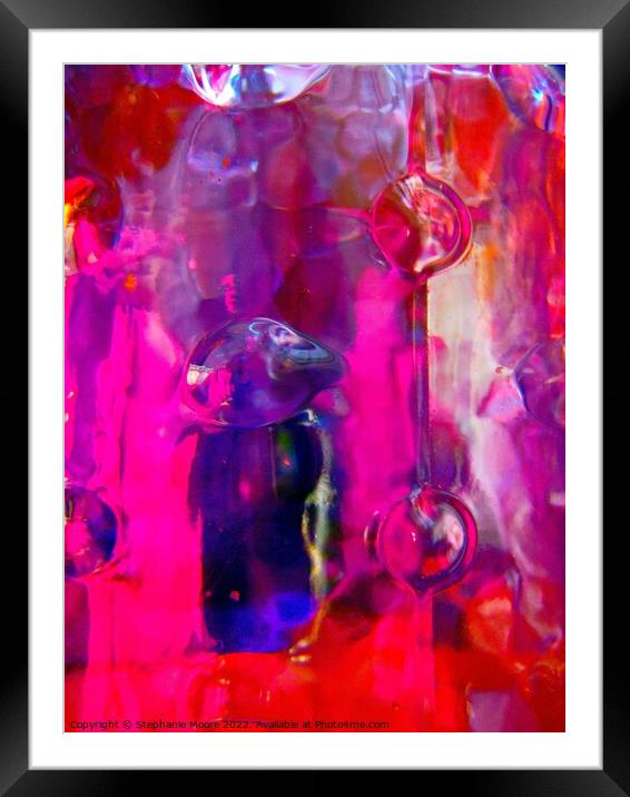 Abstract 2022 19 Framed Mounted Print by Stephanie Moore