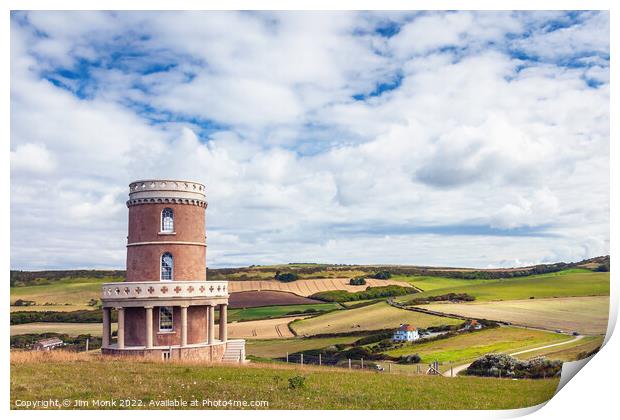 Clavell Tower, Dorset Print by Jim Monk