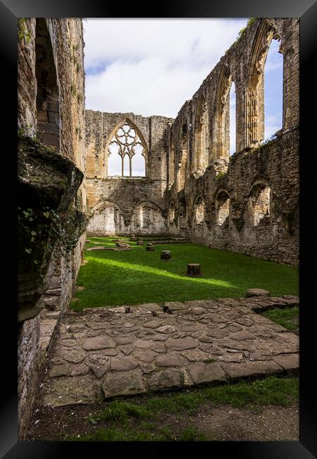 Easby Abbey ruins, Yorkshire Framed Print by Phil Crean