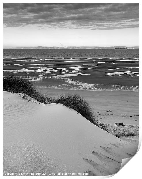 Aberlady Bay Sand Dunes Print by Keith Thorburn EFIAP/b