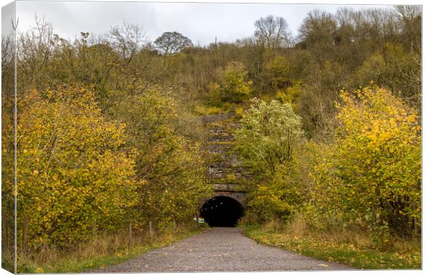 Entrance to Headstone Tunnel Canvas Print by Jason Wells