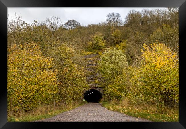 Entrance to Headstone Tunnel Framed Print by Jason Wells