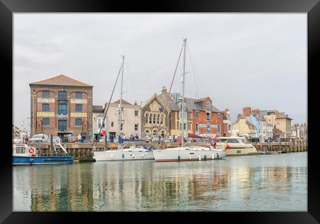 Weymouth Harbour Framed Print by Mark Godden