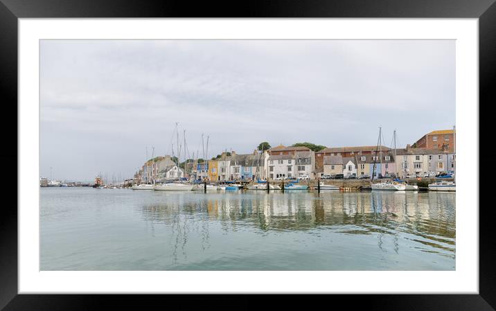 Weymouth Harbour Framed Mounted Print by Mark Godden
