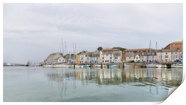 Weymouth Harbour Print by Mark Godden
