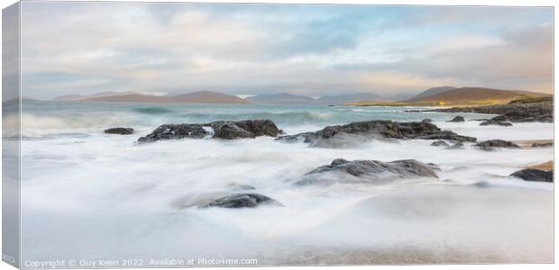 The Small Beach, Isle of Harris (2) Canvas Print by Guy Keen