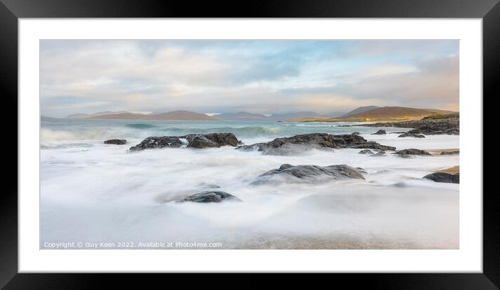 The Small Beach, Isle of Harris (2) Framed Mounted Print by Guy Keen