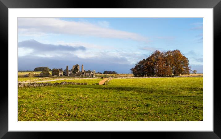 Magpie Mine landscape Framed Mounted Print by Jason Wells