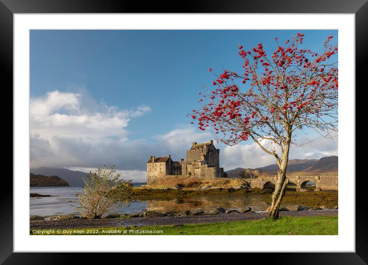 Eilean Donan Castle Framed Mounted Print by Guy Keen