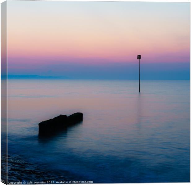 Pastel Perfection II Canvas Print by Colin Menniss