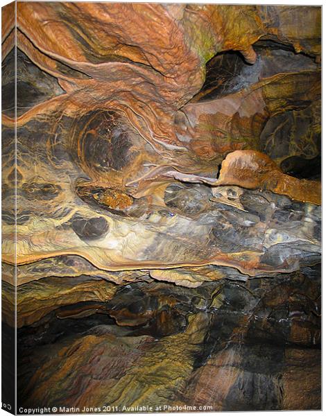 Wrinkly Rocks Canvas Print by K7 Photography