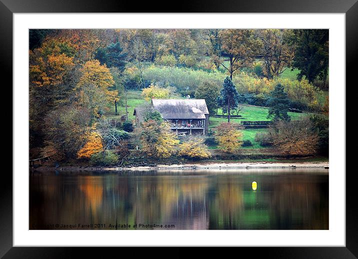 Lac d'Eguzon France  Framed Mounted Print by Jacqui Farrell