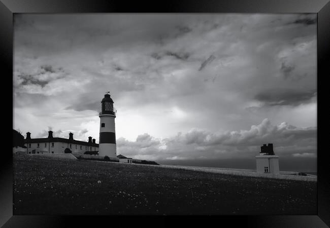 Souter Lighthouse, Tyne and Wear Framed Print by Mark Jones
