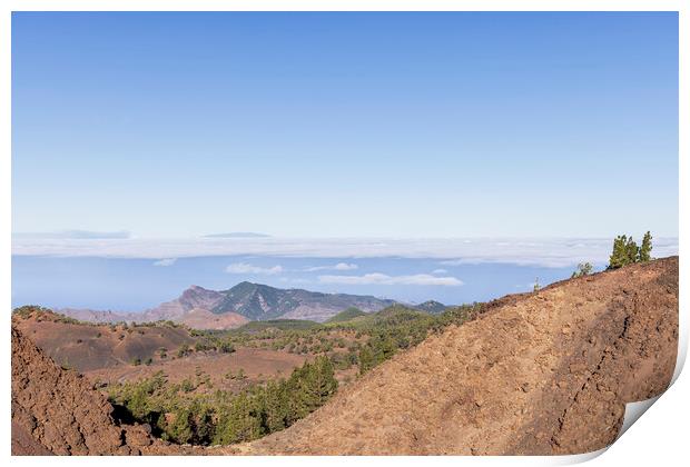 Samara mountain Tenerife Print by Phil Crean