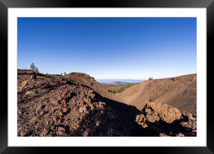 Samara mountain Tenerife Framed Mounted Print by Phil Crean
