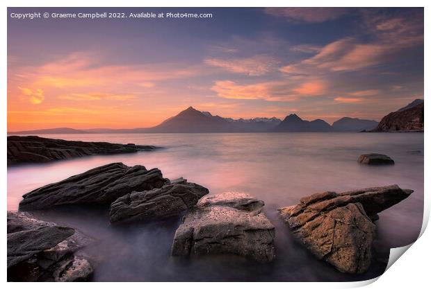 Elgol Print by Graeme Campbell