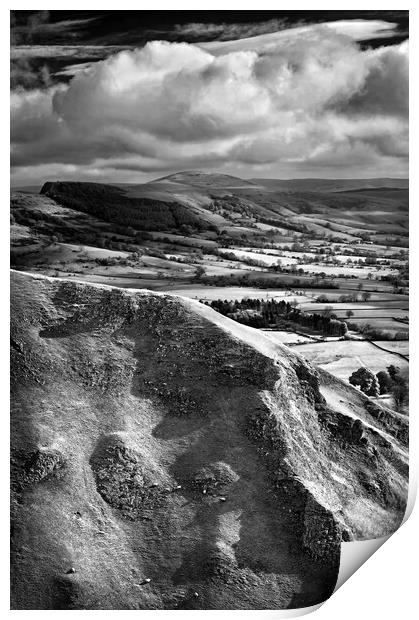 Winnats Pass & Hope Valley     Print by Darren Galpin