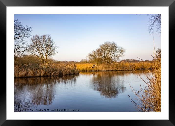 River Ant, Norfolk Broads Framed Mounted Print by Chris Yaxley