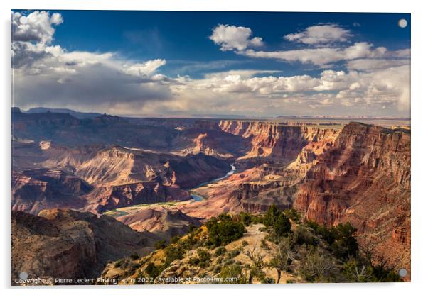 Colorado River In Grand Canyon Acrylic by Pierre Leclerc Photography
