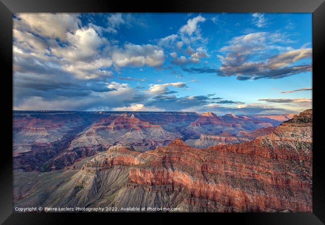 Grand Canyon Vista Framed Print by Pierre Leclerc Photography
