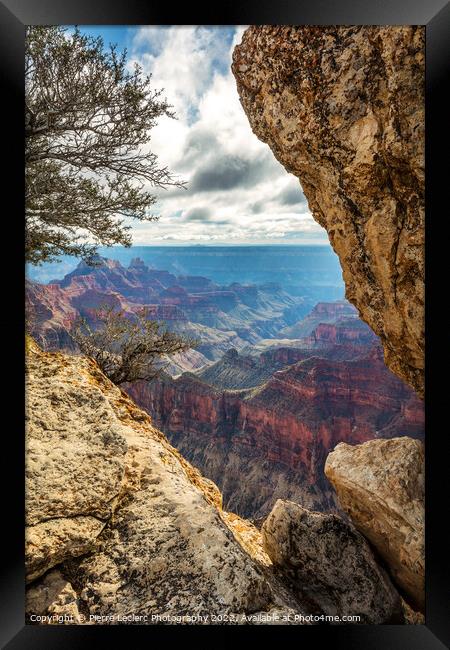 Grand Canyon Nature Frame Framed Print by Pierre Leclerc Photography