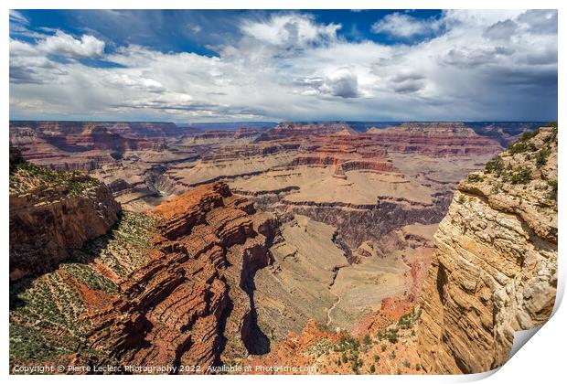 Sweeping vistas of the Grand Canyon Print by Pierre Leclerc Photography