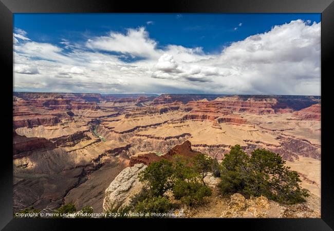 The Vast Wonder of Grand Canyon Framed Print by Pierre Leclerc Photography