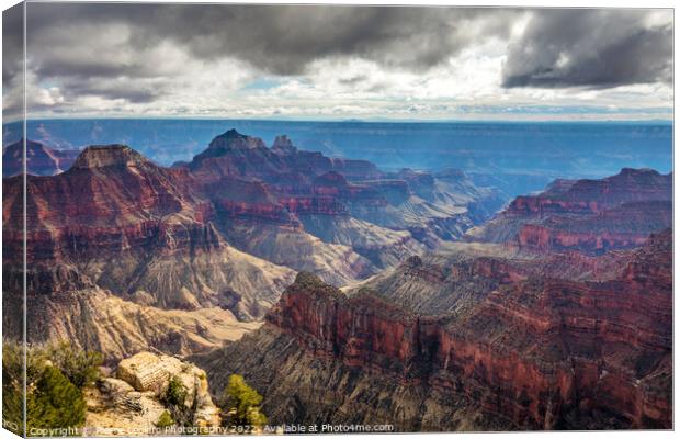 Bright Angel point scenic vista Canvas Print by Pierre Leclerc Photography