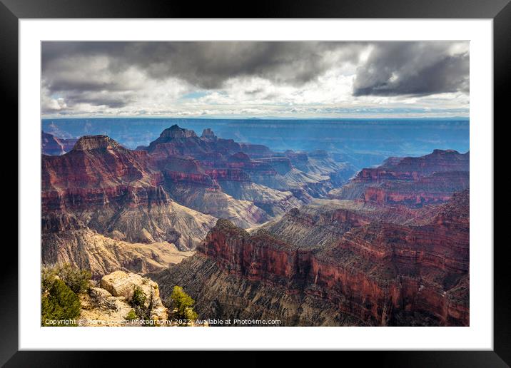 Bright Angel point scenic vista Framed Mounted Print by Pierre Leclerc Photography