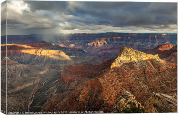 The Walhalla Overlook Canvas Print by Pierre Leclerc Photography