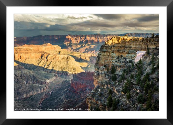 The Angels Window of Cape Royal Framed Mounted Print by Pierre Leclerc Photography