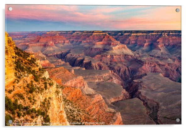 Grand Canyon south rim Sunrise Acrylic by Pierre Leclerc Photography