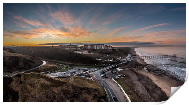 Saltburn by the Sea Print by Dave Hudspeth Landscape Photography