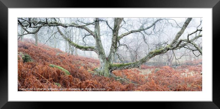 A long stretch Framed Mounted Print by Martin Williams