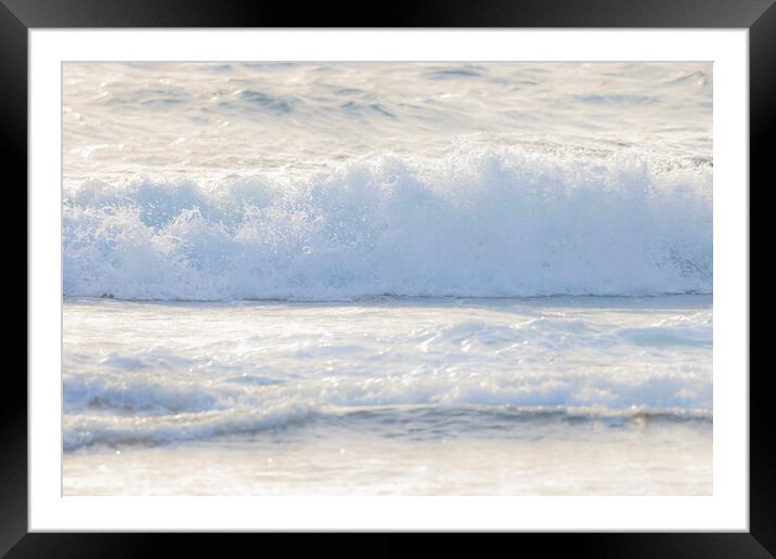 Breaking surf  Framed Mounted Print by Phil Crean