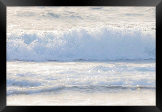 Breaking surf  Framed Print by Phil Crean