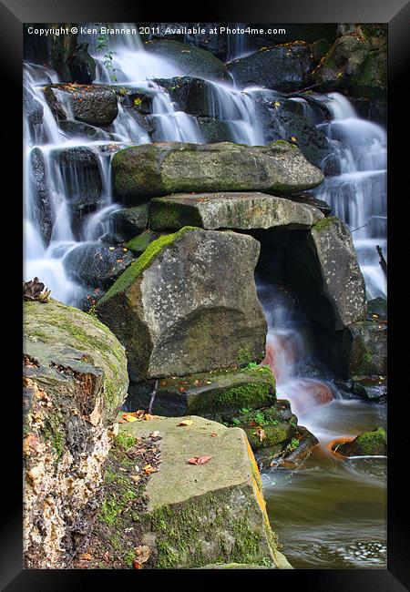 Waterfall 3 Framed Print by Oxon Images