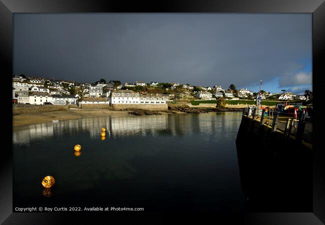 The Calm Before the Storm. Framed Print by Roy Curtis