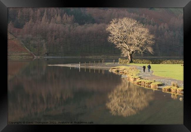 Buttermere Lake District Framed Print by David Thompson