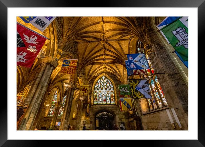 St Giles' Cathedral Edinburgh Framed Mounted Print by chris smith