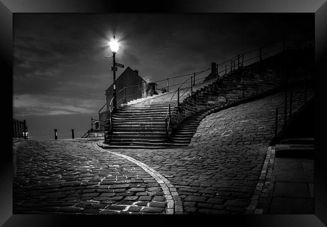 Whitby  Framed Print by chris smith